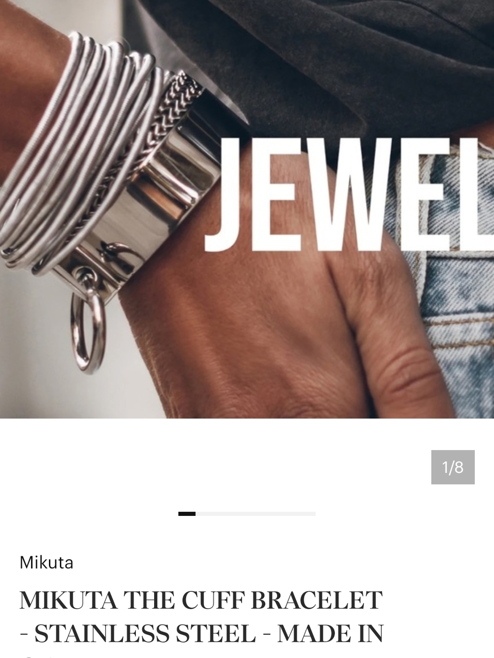 *In Search Of* Mikuta Cuff Bracelet